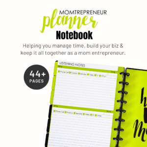 Momtrepreneur Planner Notebook
