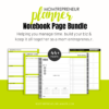 Momtrepreneur Planner Notebook Page Bundle